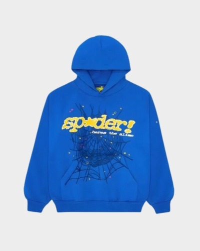 Blue TC Sp5der Hoodie