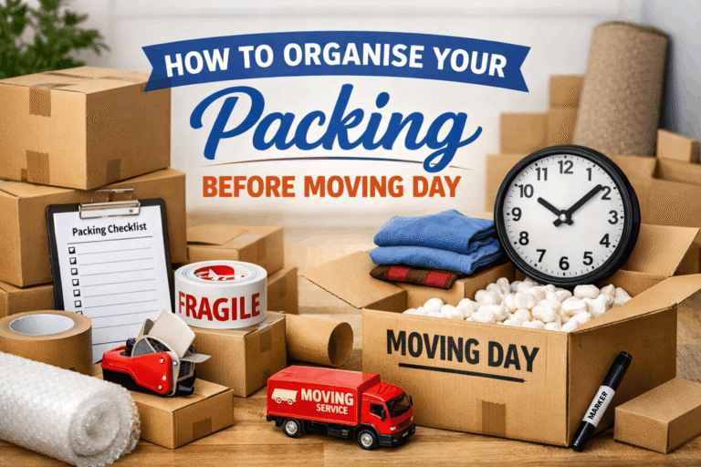 How to Organise Your Packing Before Moving Day