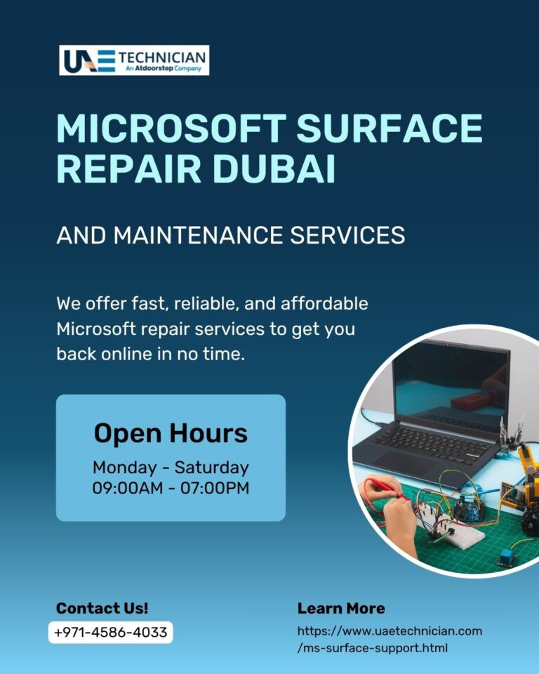 Microsoft Surface Repair Services Dubai