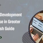 student learning Web Development Course in Greater Kailash on laptop