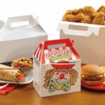 fast food boxes