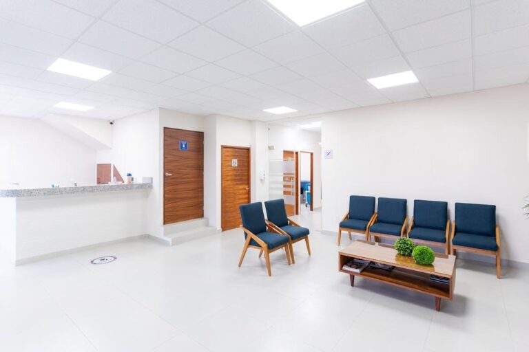 An image of a hospital waiting room