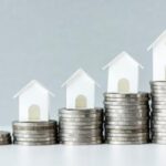 Close-up of rising rates