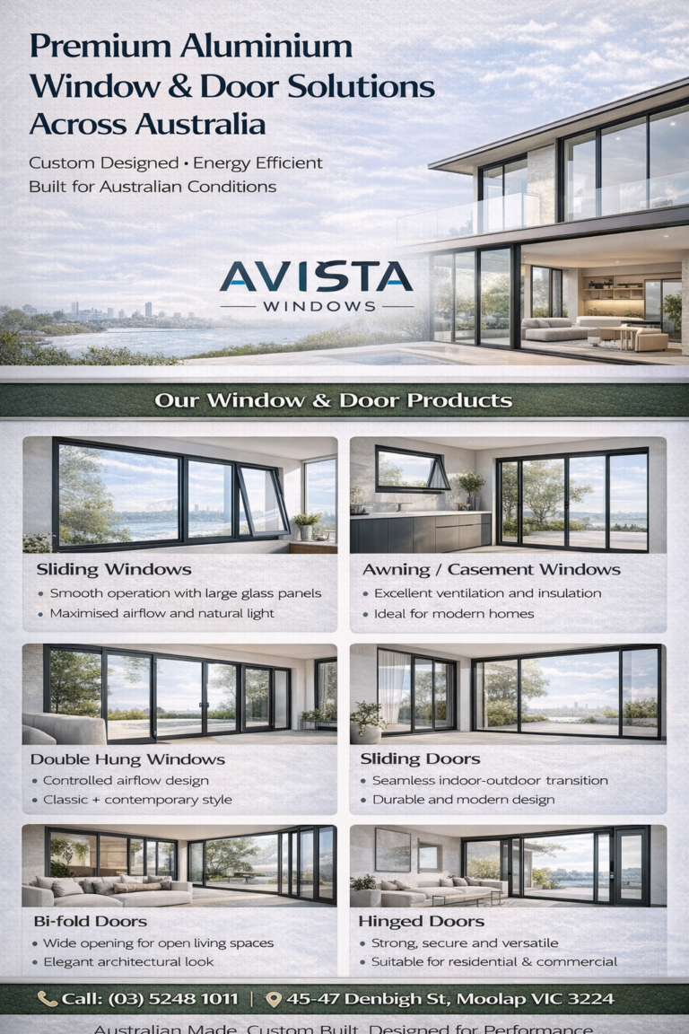 Avista windows products