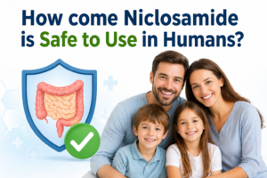How come Niclosamide is safe to use in humans?