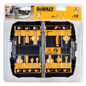 DeWALT 12-Piece Router Bits (1)