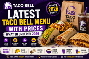 Taco bell menu
