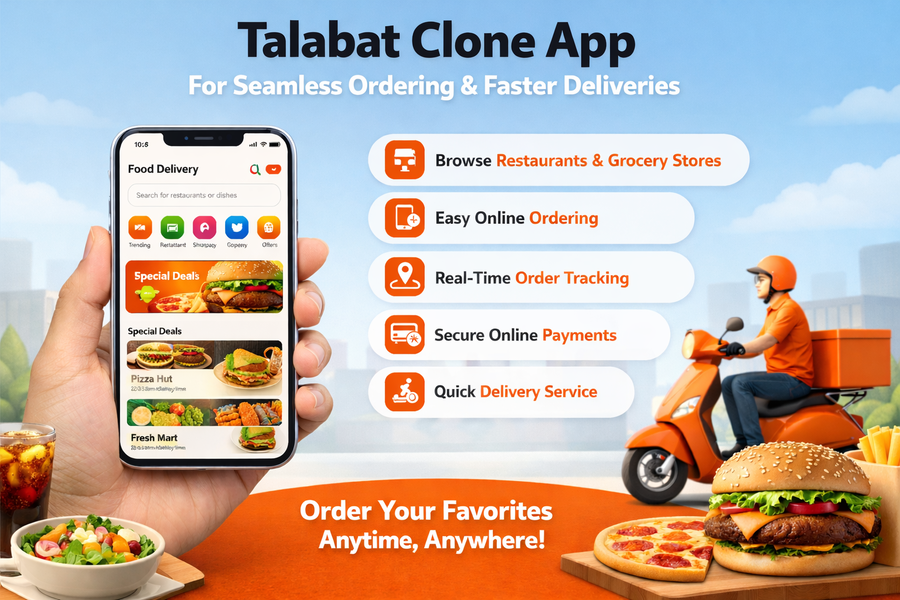 Talabat Clone App for Seamless Ordering and Faster Deliveries