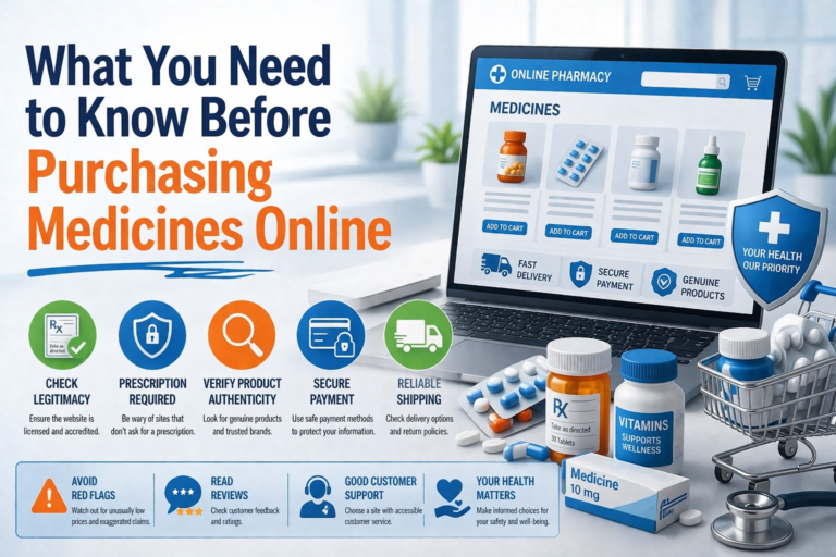 What You Need to Know Before Purchasing Medicines Online