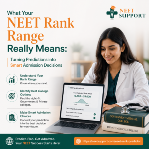 What Your NEET Rank Range Really Means Turning Predictions into Smart Admission Decisions