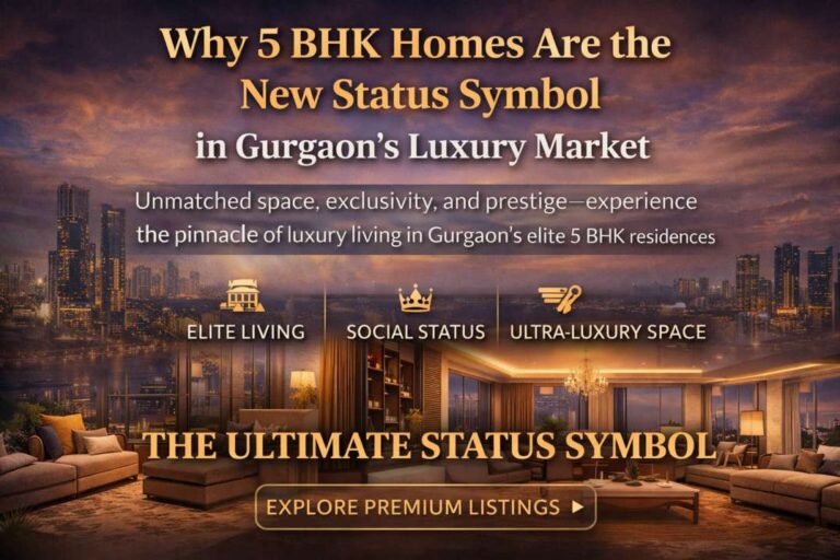Why 5 BHK Homes Are the New Status Symbol in Gurgaon Luxury Living Guide 2026