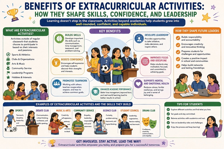 benefits of extracurricular activities