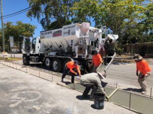 concrete pouring in Palm Beach County