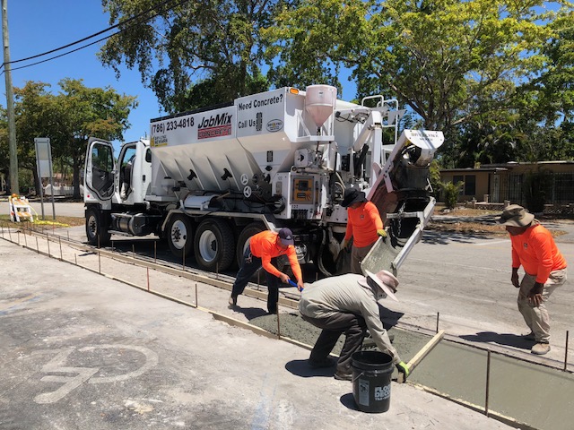 concrete pouring in Palm Beach County