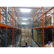 Mild steel warehouse storage racks