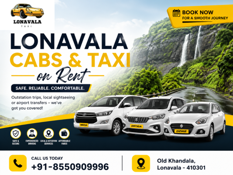 Lonavala Cabs & Taxi on Rent