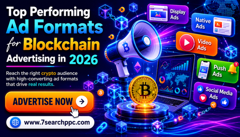 Ad formate for blockchain
