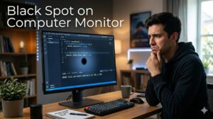Black Spot on Computer Monitor