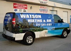 Commercial Fleet Wraps in Georgetown