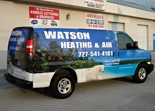 Commercial Fleet Wraps in Georgetown