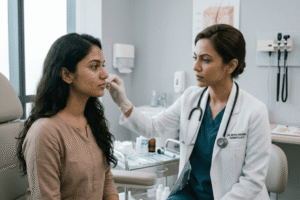 Dermatologist-Skin-Consultation