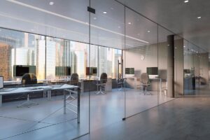 Custom Glass Door Installation