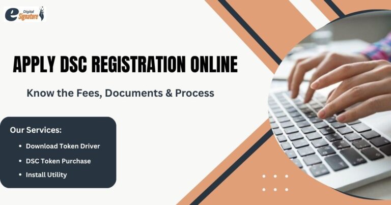 APPLY DSC Registration Online
