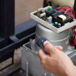 automatic gate installation
