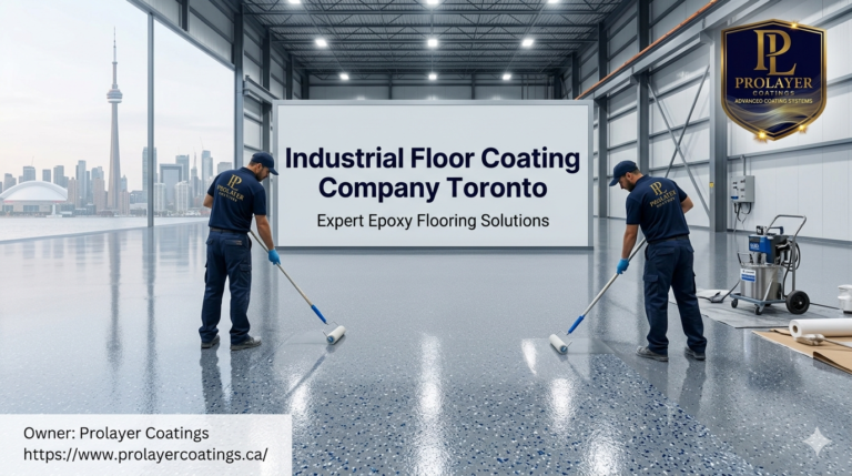 Industrial floor coating company Toronto