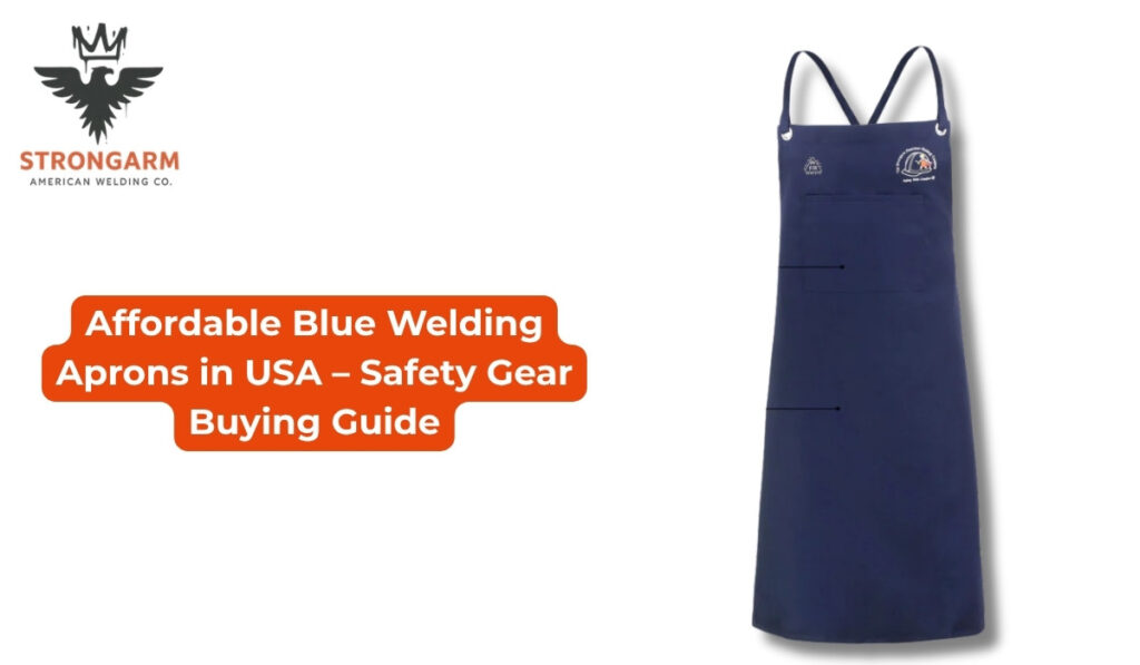 Blue Welding Aprons in USA