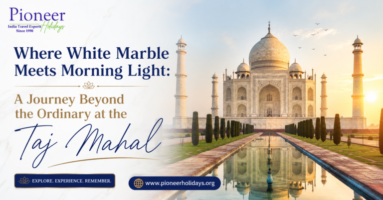 Where White Marble Meets Morning Light: A Journey Beyond the Ordinary at the Taj Mahal