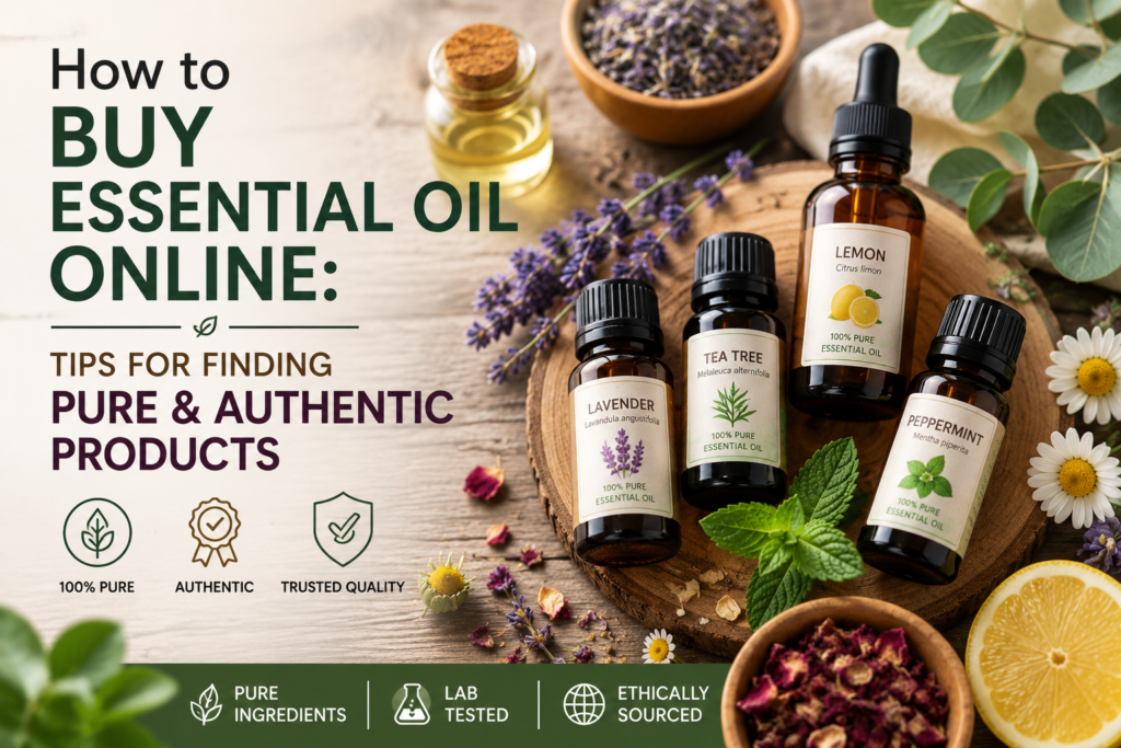 How to Buy Essential Oil Online: Tips for Finding Pure and Authentic Products