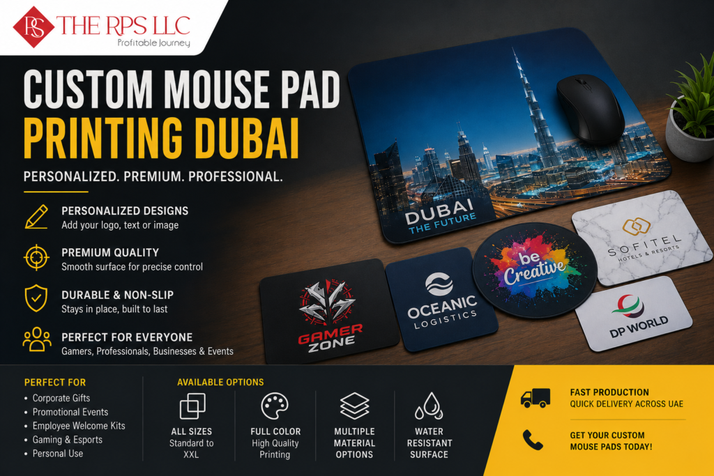 custom mouse pad in dubai