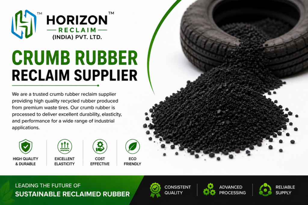 Crumb rubber recaim supplier