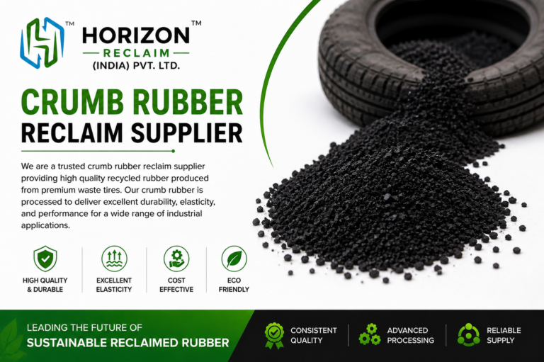 Crumb rubber recaim supplier