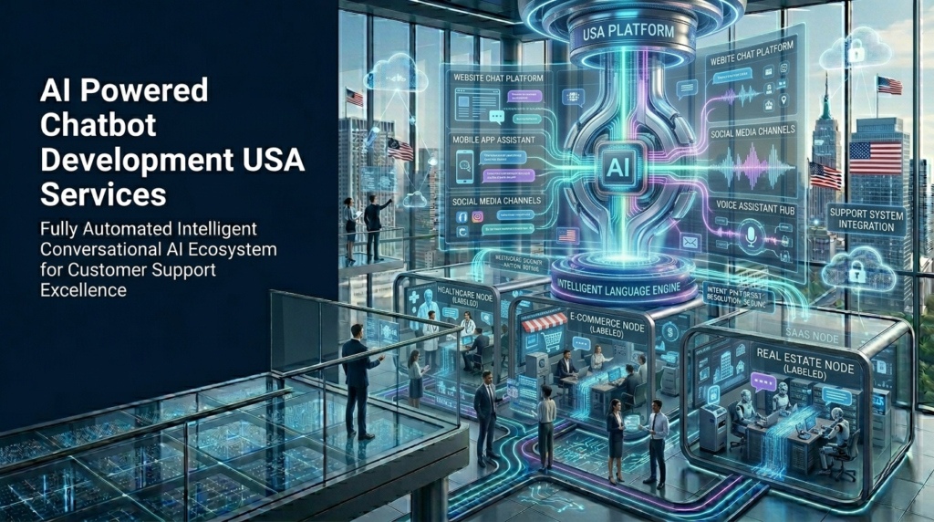 AI-powered chatbot development USA