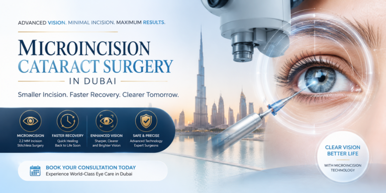 Microincision Cataract Surgery In Dubai