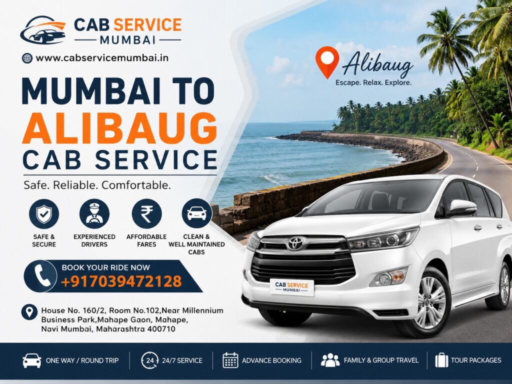 Mumbai to Alibaug Cab Service