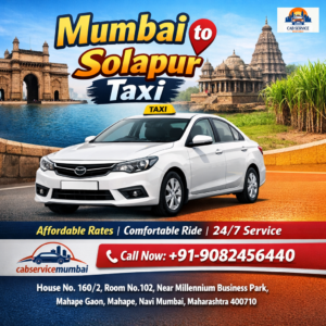 Mumbai to Solapur Taxi Service