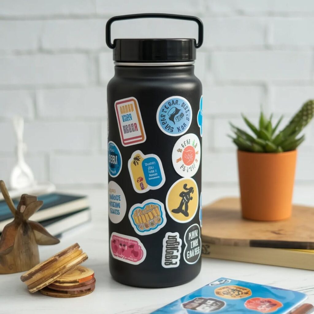 Water bottle stickers wholesale