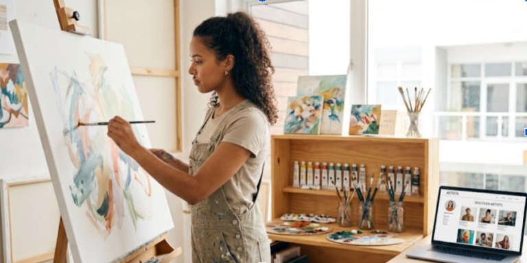 sell art online