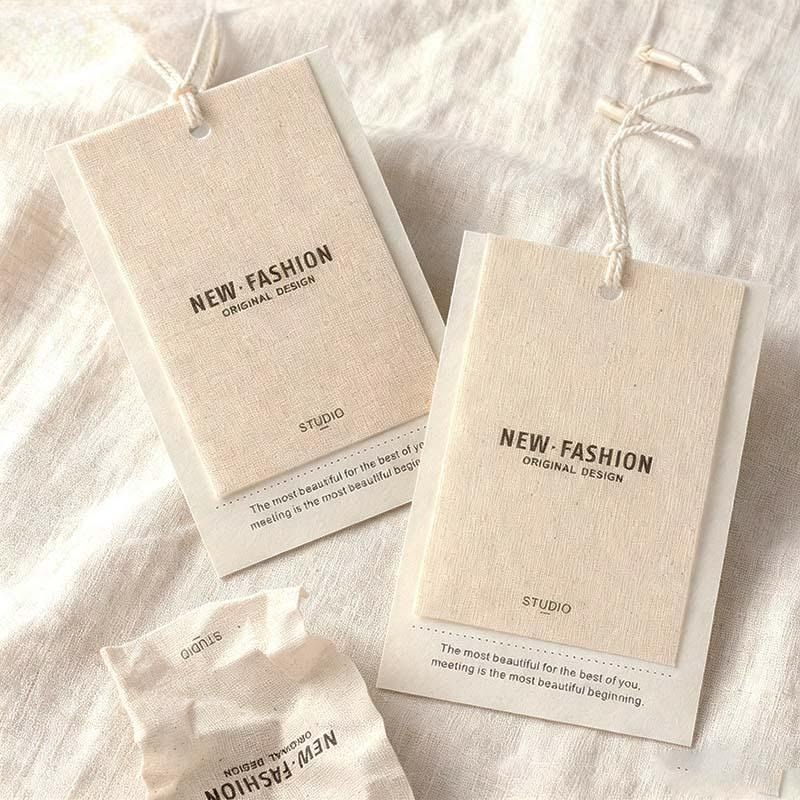 Blank retail hang tags