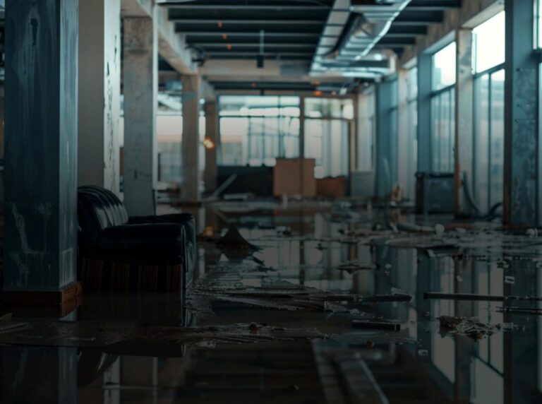 commercial water damage restoration
