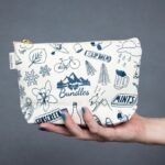 Custom printed lay flat pouches