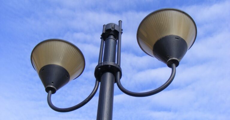 decorative lighting poles in UAE