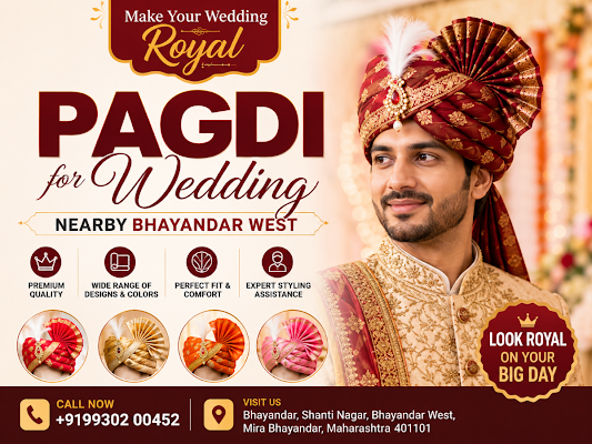 pagdi for wedding Nearby Bhayandar West