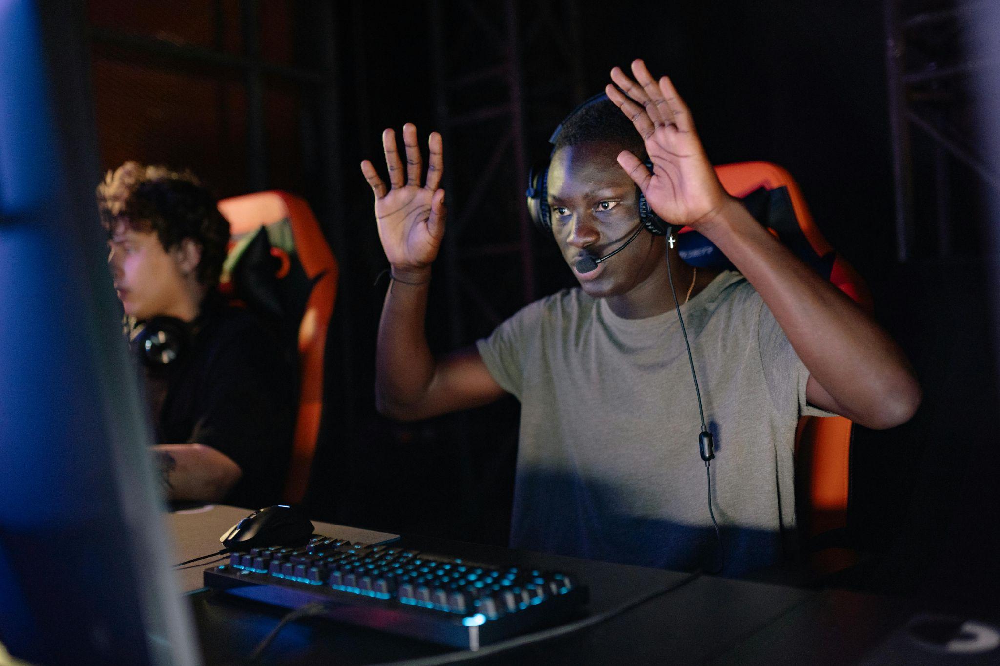 a player in shock after reviewing their gameplay
