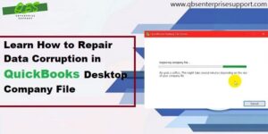 Repair QuickBooks Company Files