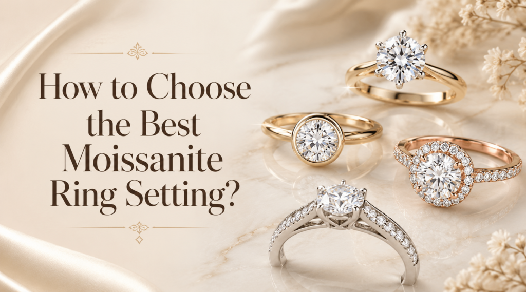 How to Choose the Best Moissanite Ring Setting?