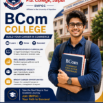 Stani Memorial P.G. College, a distinguished B.COM College in Jaipur, provides a robust BCom program that emphasises accounting, finance, taxation, business management, and entrepreneurship.